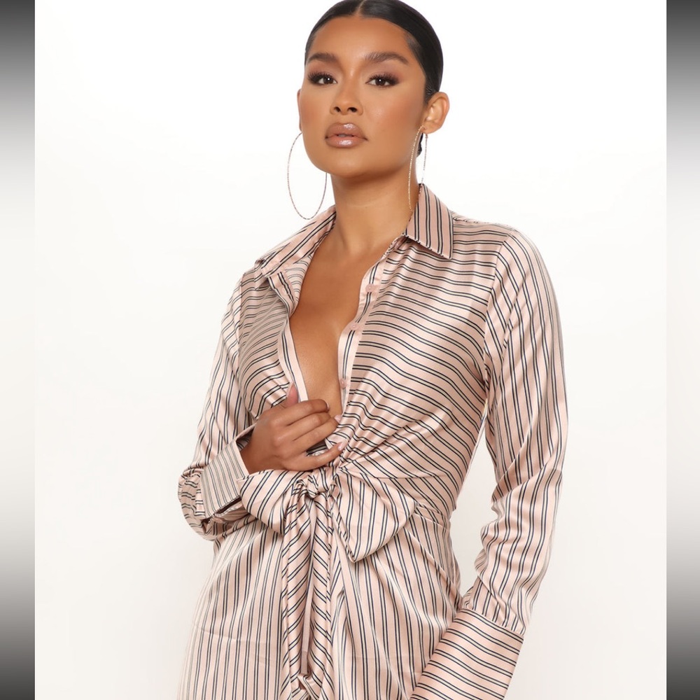 Collared Shirt Dress